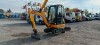 JCB 8018 - 3 db kanállal JCB 8018 - 3 db kanállal